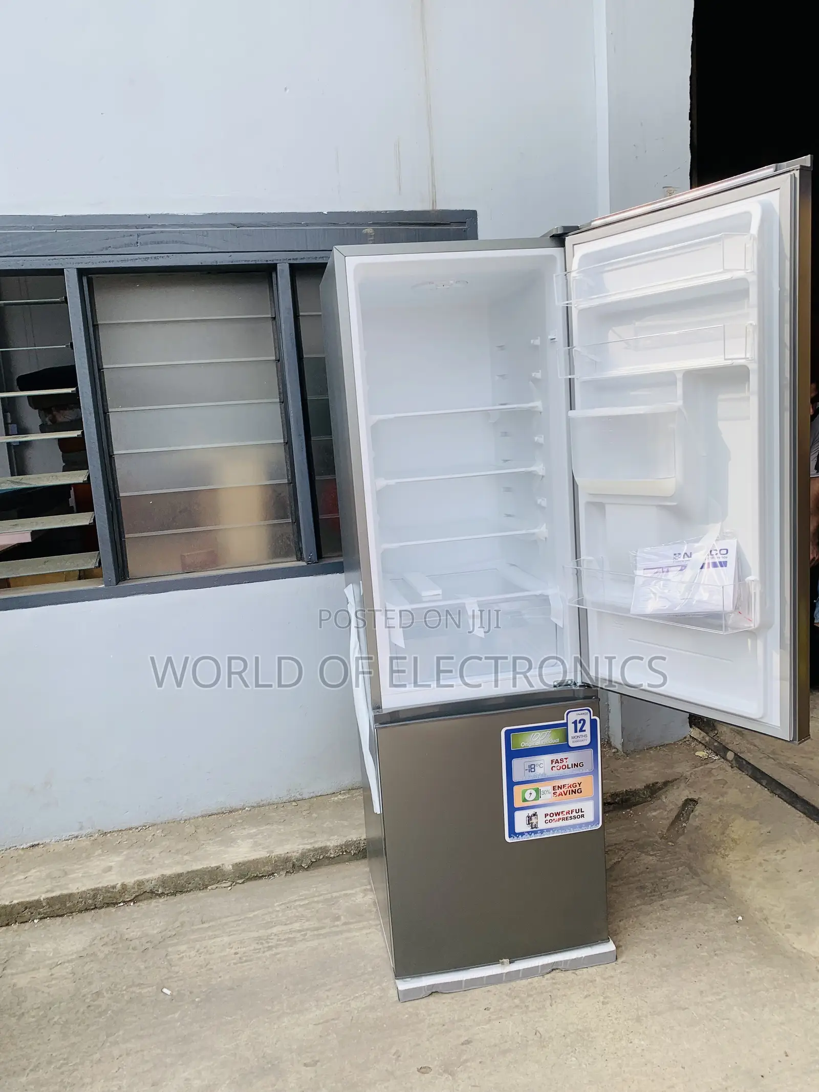 Lovely New Nasco 297ltr Bottom Freezer Refrigerators [NASD2 -36wd]