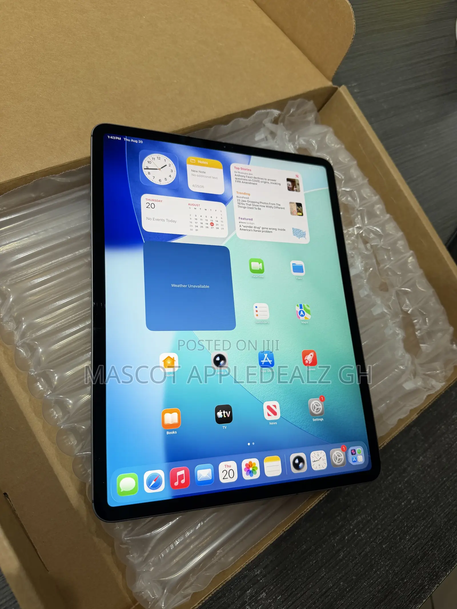 Apple iPad Pro 12.9 (2020) 1 TB Gray