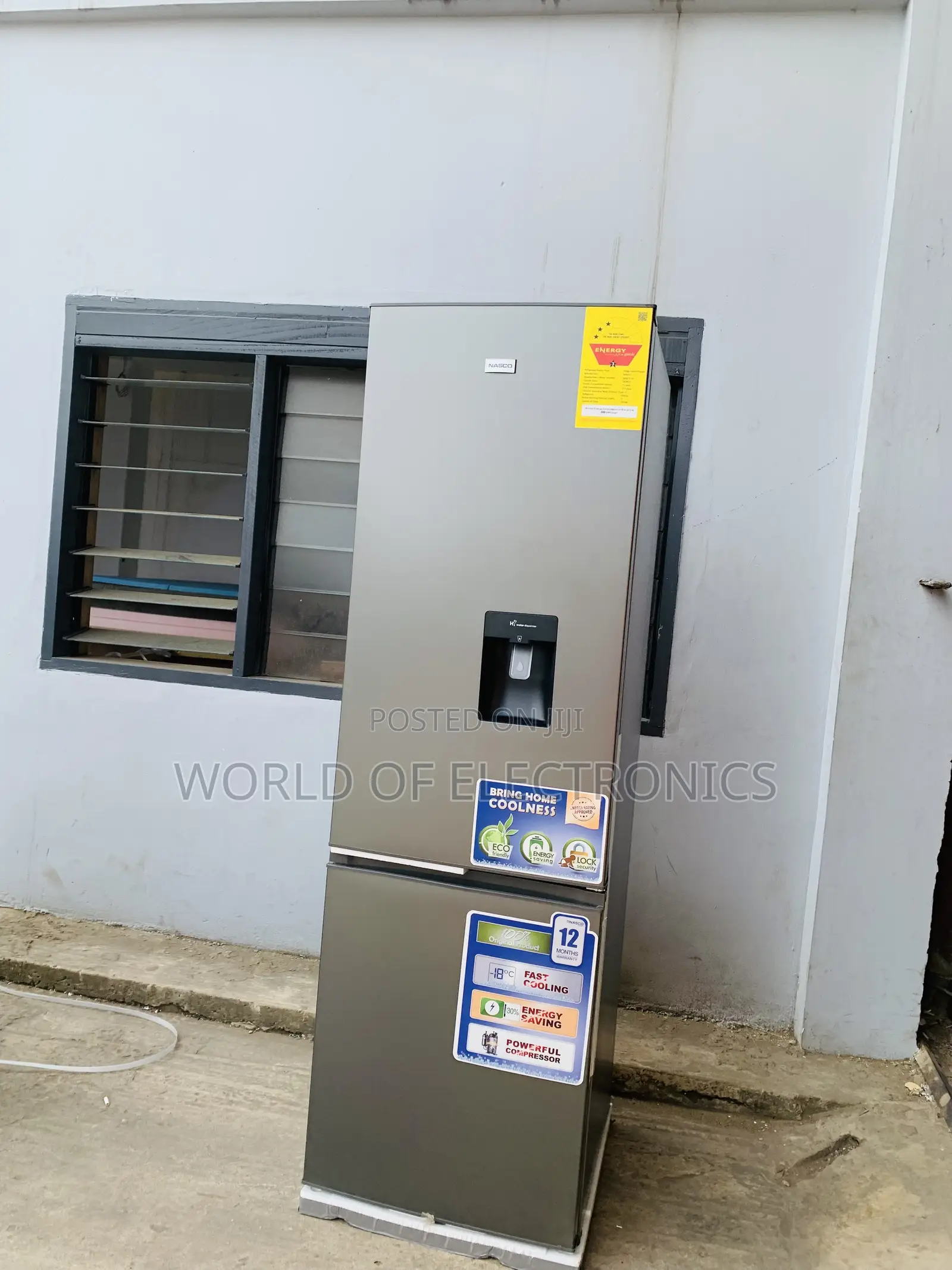 Place Your Order Nasco 297ltr Bottom Freezer Fridge [NASD2 -36wd]