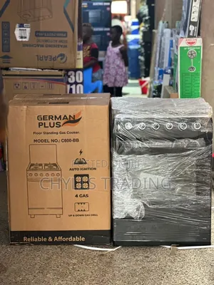 German Plus 50×50 Gas Cooker With Oven