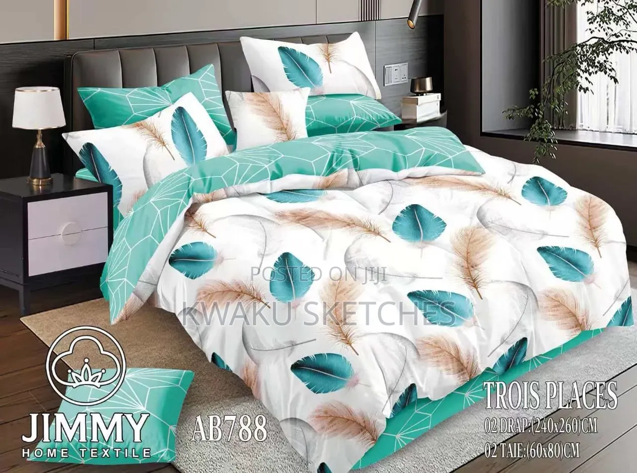 3 Pieces Bedshet Set - Turn Your Bedroom Into Luxury