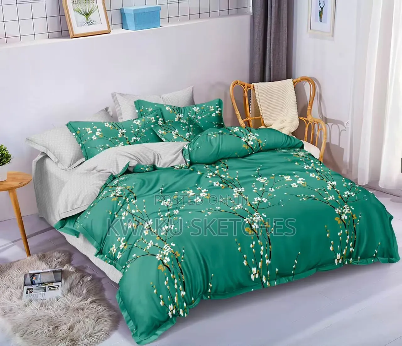 3 Pieces Bedshet Set - Turn Your Bedroom Into Luxury