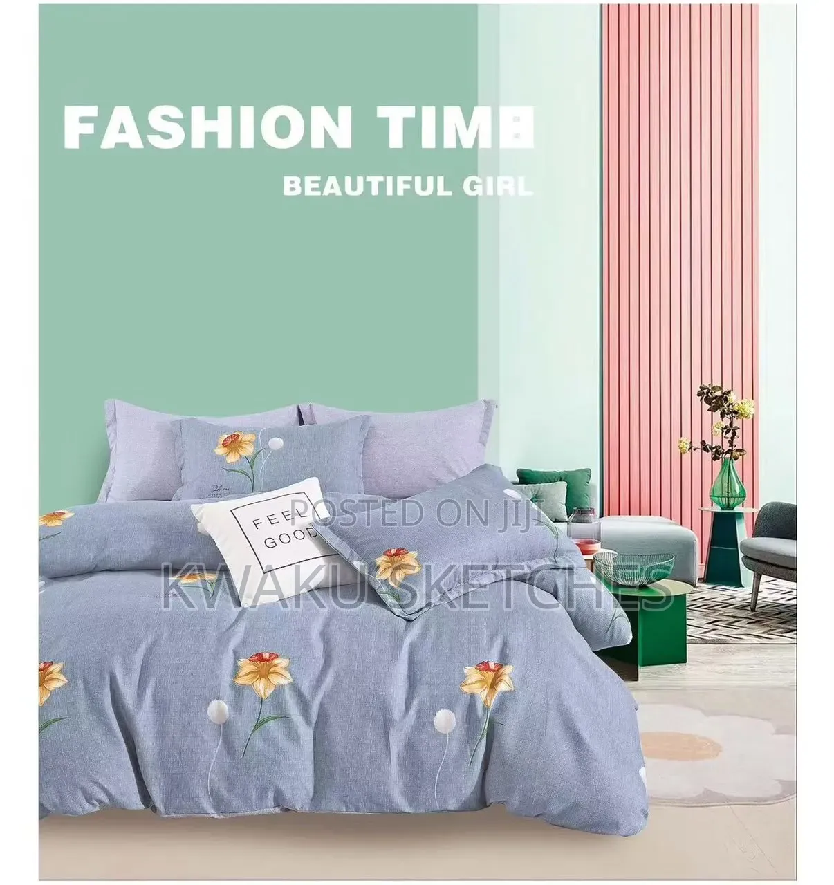 3 Pieces Bedshet Set - Turn Your Bedroom Into Luxury