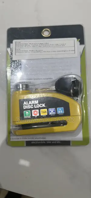Bike Alarm/ Disk Locker