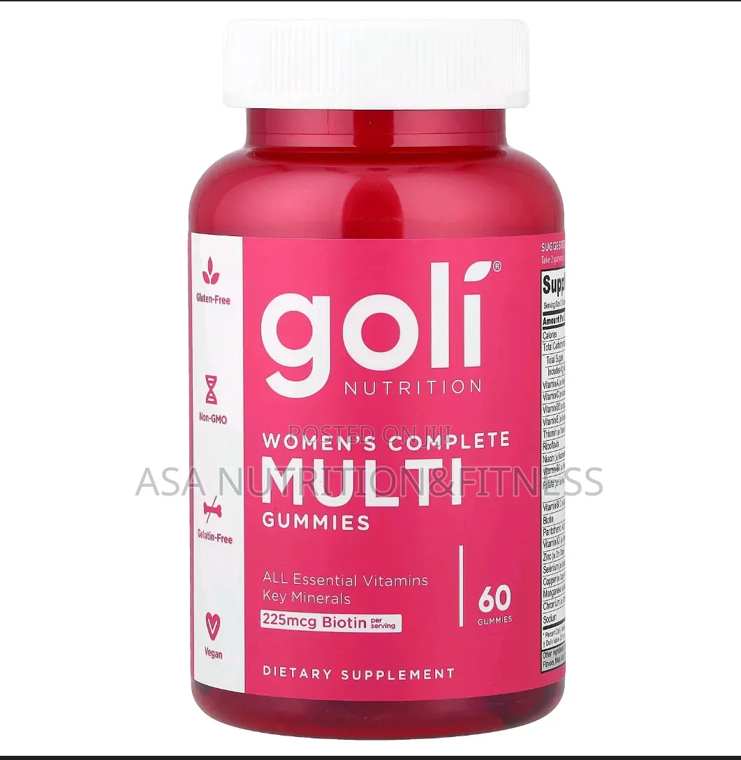 Goli Women’s Complete Multi — Daily Nutrition Made Easy!