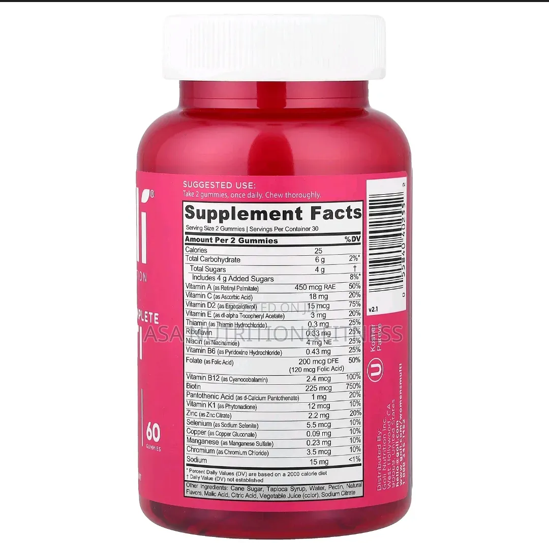 Goli Women’s Complete Multi — Daily Nutrition Made Easy!
