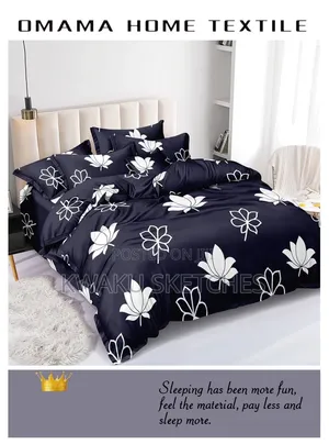 Deluxe Home Bedding Set - 1 Bedsheet 3 Pillow Cases
