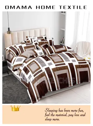Deluxe Home Bedding Set - 1 Bedsheet 3 Pillow Cases