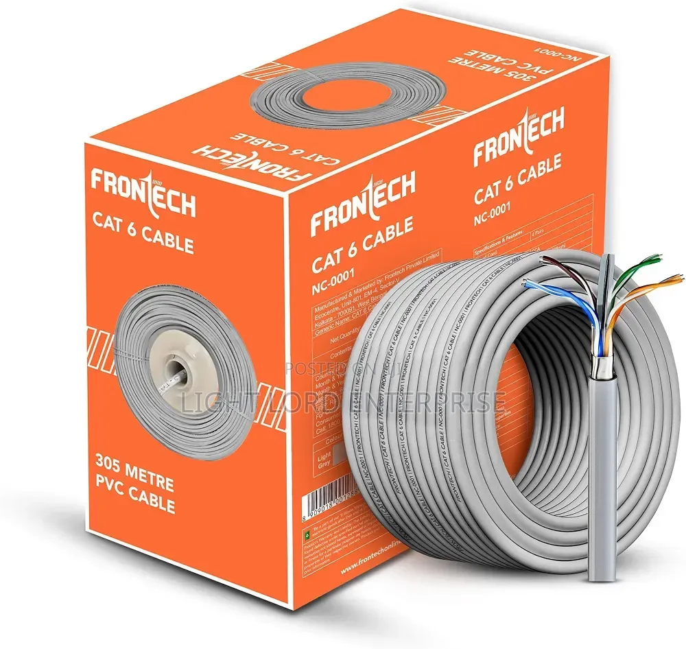 PVC Cable Cut6 by 4paires