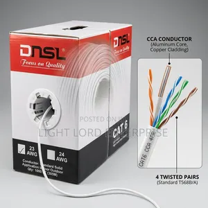 PVC Cable Cut6 by 4paires