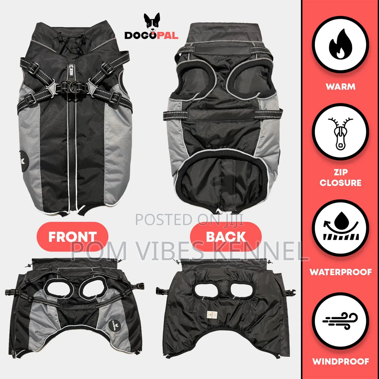 Waterproof Dog Raincoat