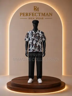 Men's Stylish 2-Piece Set - Top and Down Set