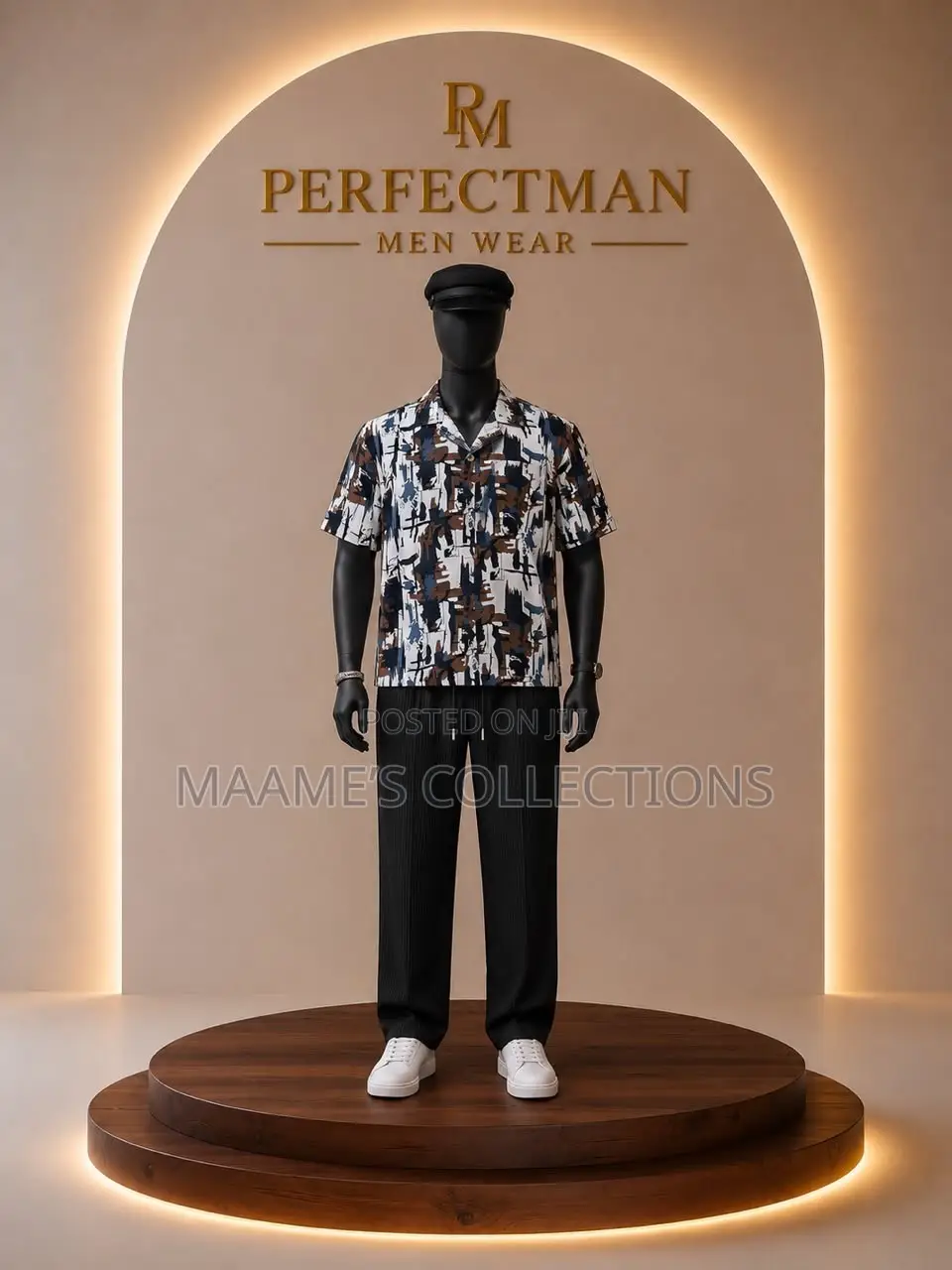 Men's Stylish 2-Piece Set - Top and Down Set