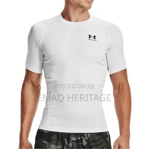 Under Armour Short Sleeve Compression Shirt - White
