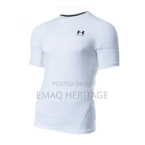 Under Armour Short Sleeve Compression Shirt - White