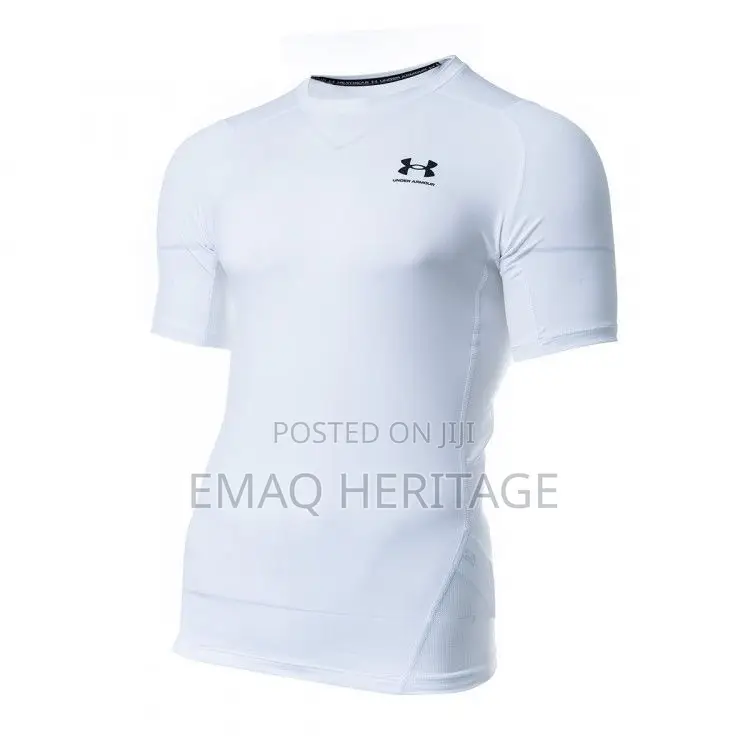 Under Armour Short Sleeve Compression Shirt - White