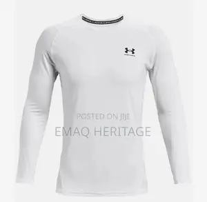 Under Armour Long Sleeve Compression Shirt - White