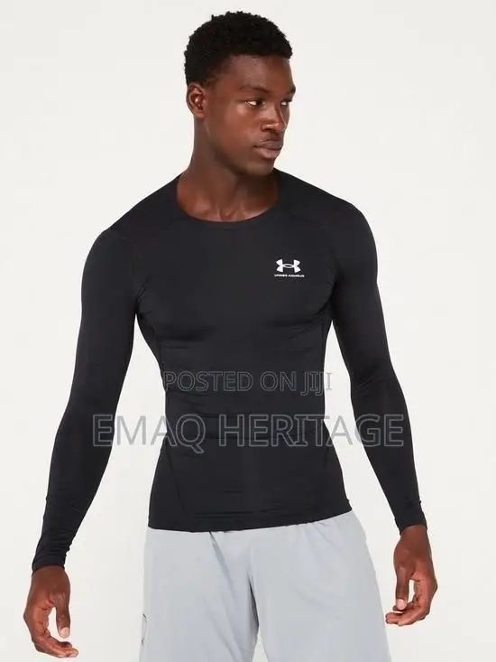 Under Armour Long Sleeve Compression Shirt - Black