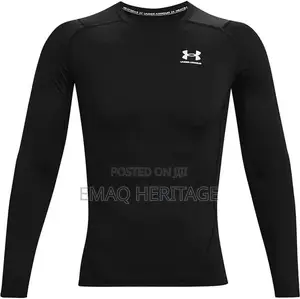 Under Armour Long Sleeve Compression Shirt - Black