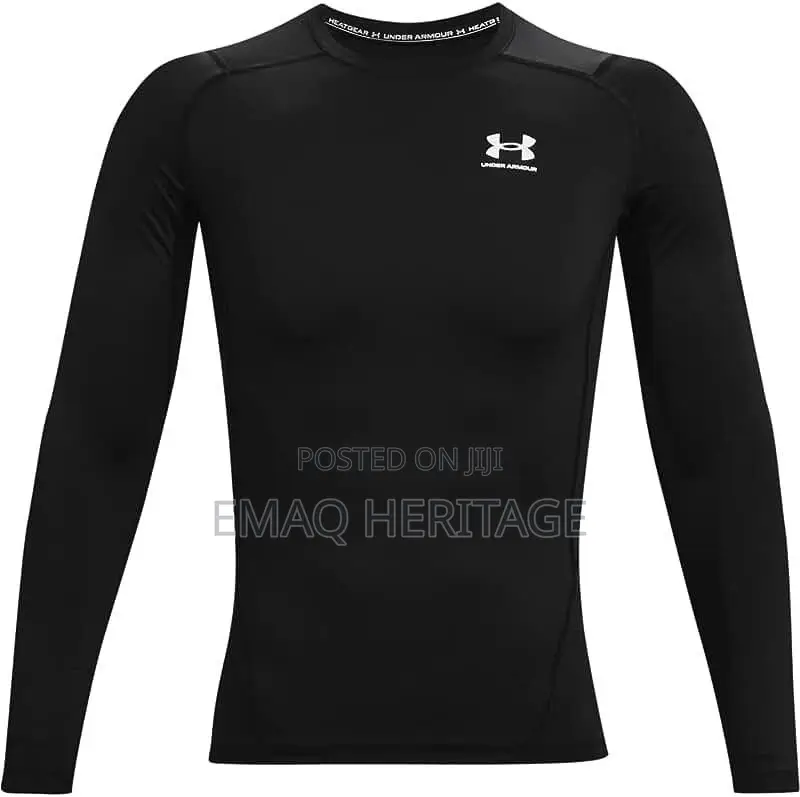 Under Armour Long Sleeve Compression Shirt - Black