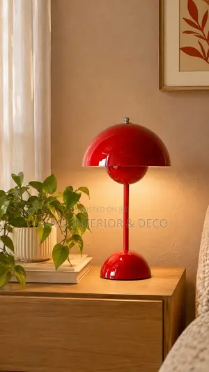 Donut Mushroom Lamps