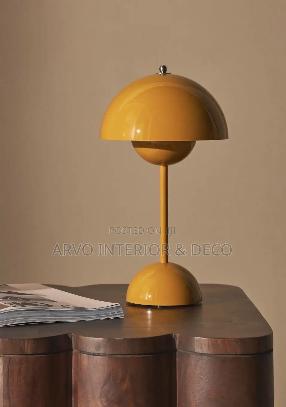 Donut Mushroom Lamps