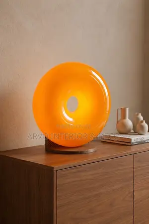 Donut Mushroom Lamps
