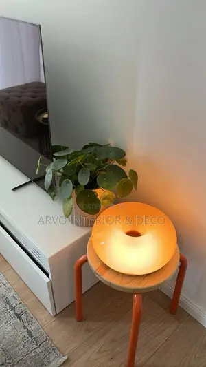 Donut Mushroom Lamps