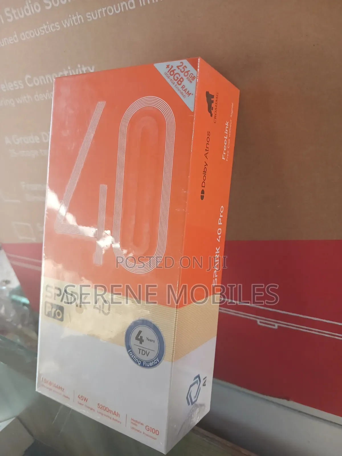 New Tecno Spark 40 Pro 256 GB