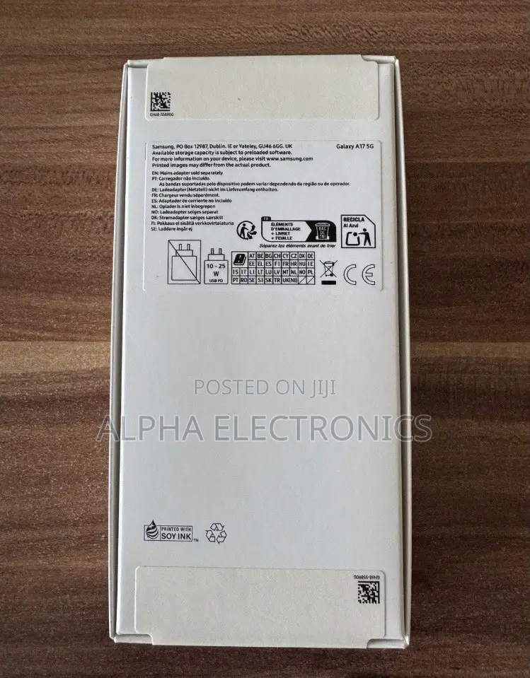 New Samsung Galaxy A17 5G 256 GB Black