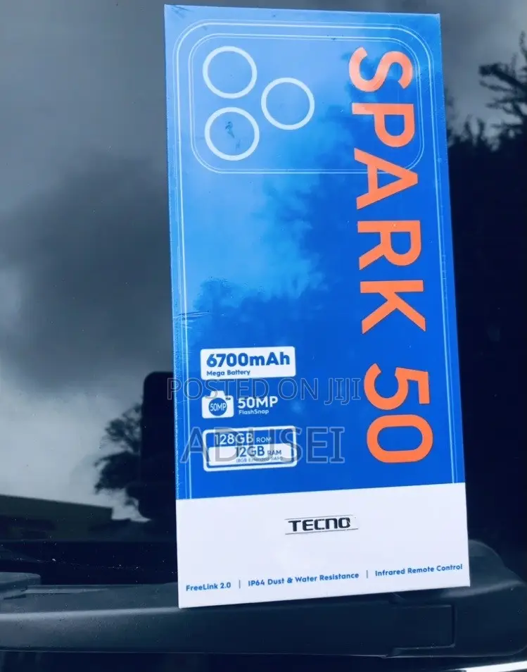 New Tecno Spark 50 128 GB Orange