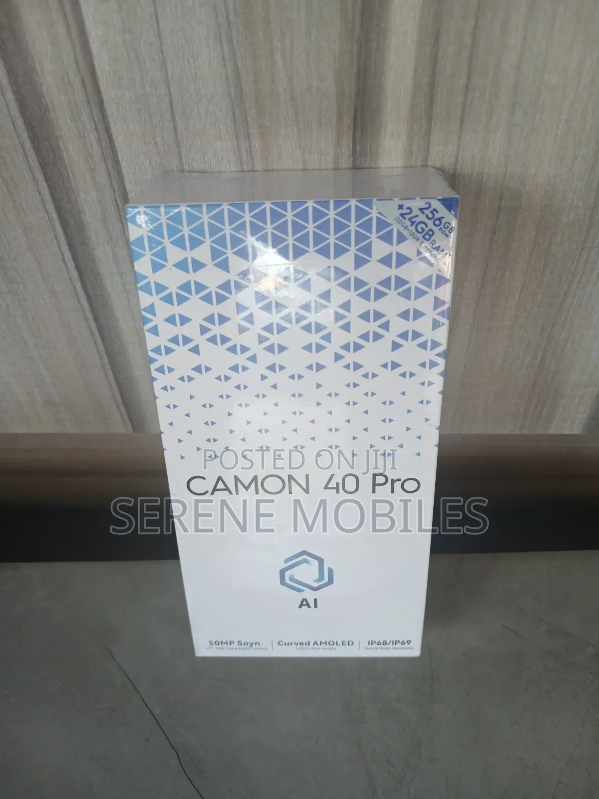 New Tecno Camon 40 Pro 5G 256 GB Black