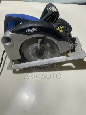 Draper 185mm Corded Electric Circular Saw (1300W) UK Used