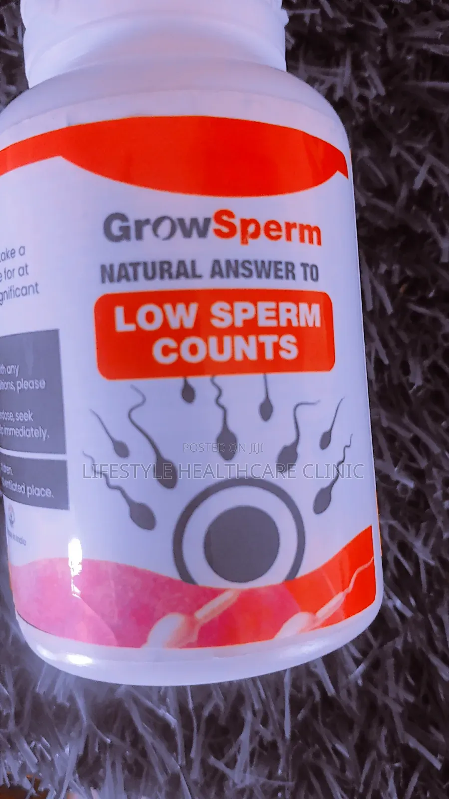 Low Sperm Count Booster – Male – Sperm Count and Motility