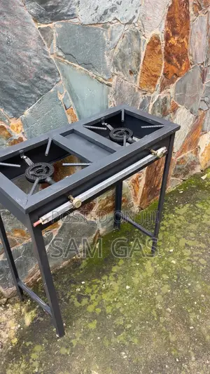 2 Burner Local Stove With Height [ Indomie Stove ]