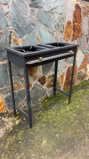 2 Burner Local Stove With Height [ Indomie Stove ]