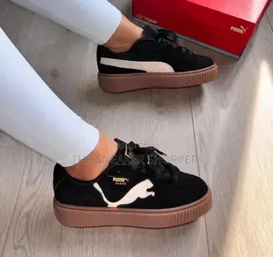 Puma Suede Platform XL "Black