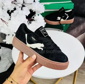 Puma Suede Platform XL "Black