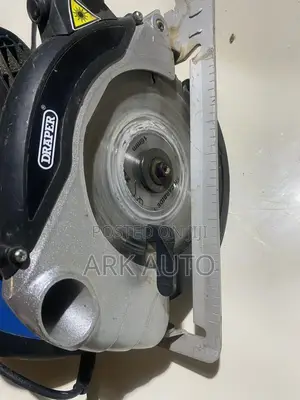 Draper 185mm Corded Electric Circular Saw (1300W) UK Used