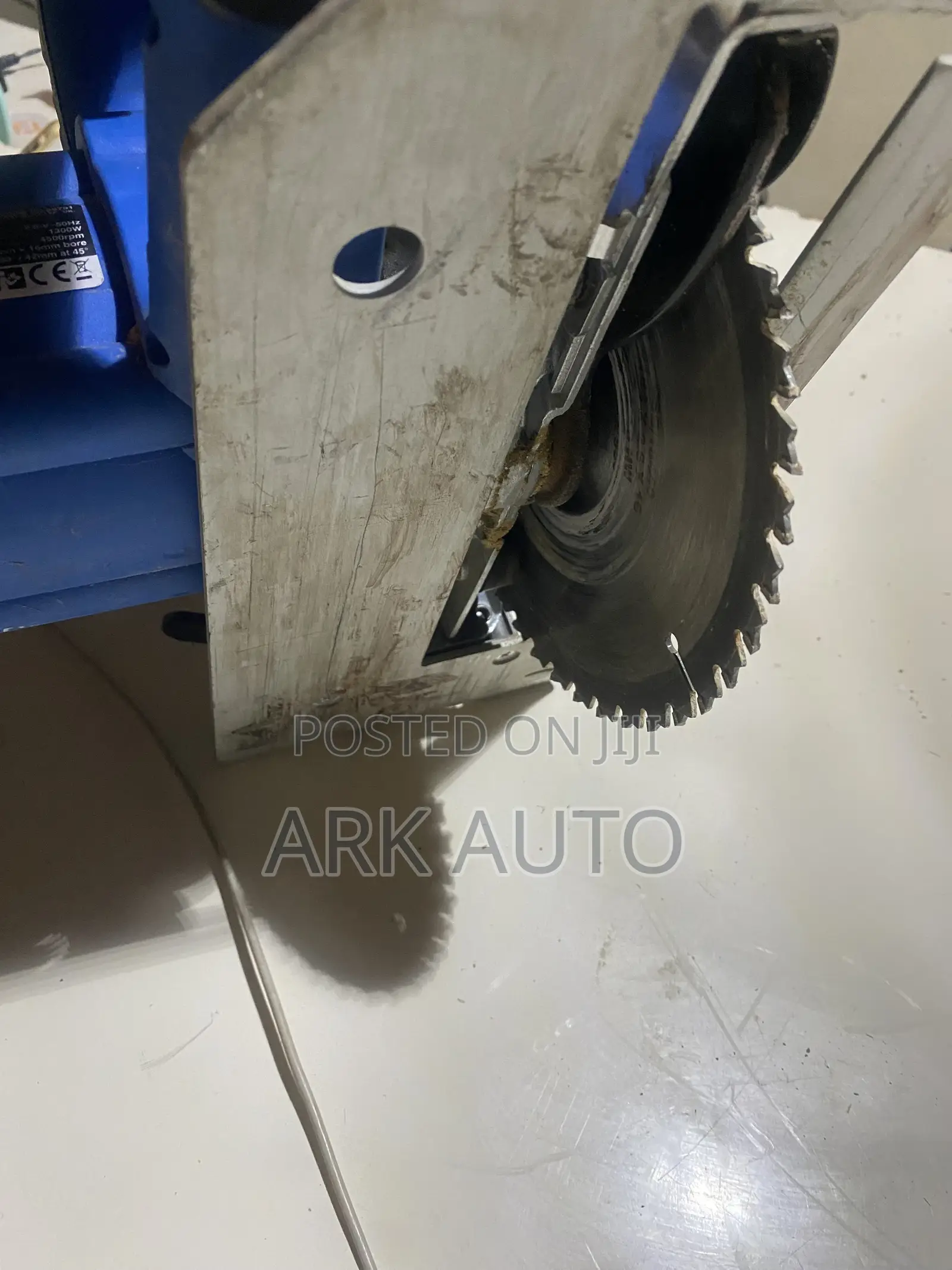 Draper 185mm Corded Electric Circular Saw (1300W) UK Used