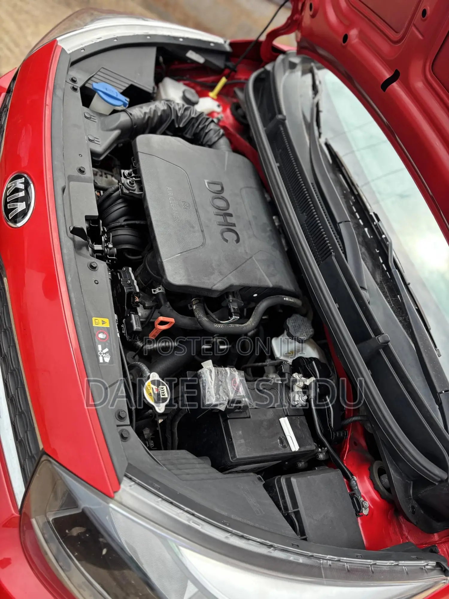 Kia Morning 2018 Red