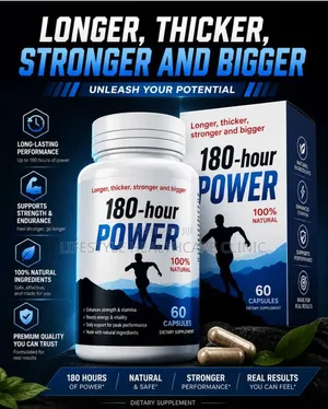 Oringal 180hour Power Capsules for Sexual Enlargement, Longer Sex