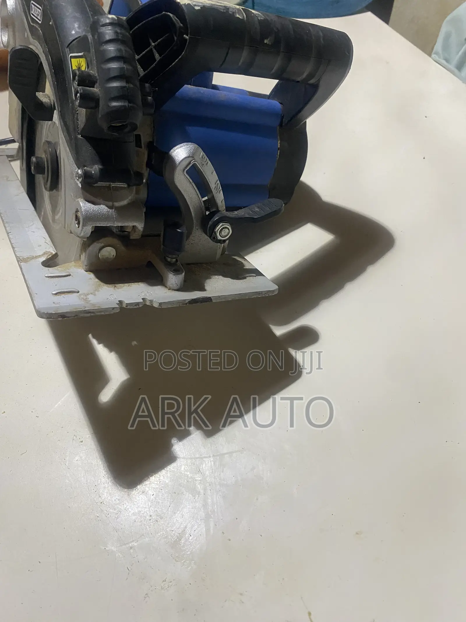 Draper 185mm Corded Electric Circular Saw (1300W) UK Used