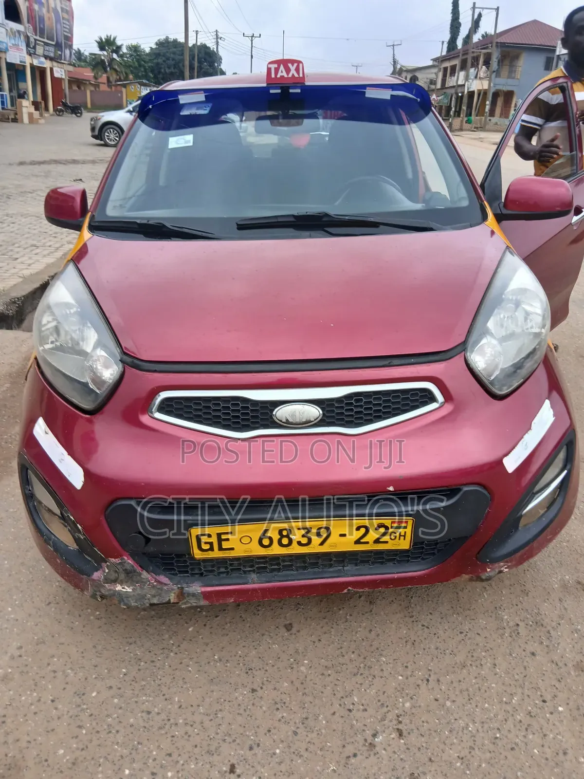 Kia Morning 2010 Red