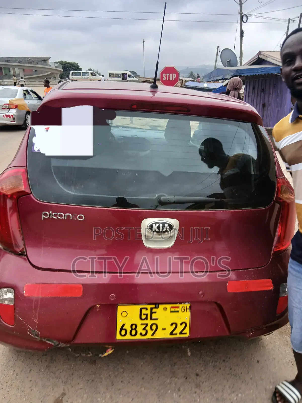 Kia Morning 2010 Red