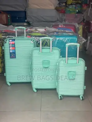 Premium Quality Ak 3set With Bottle Holder Unbreakable Traveling Bag.