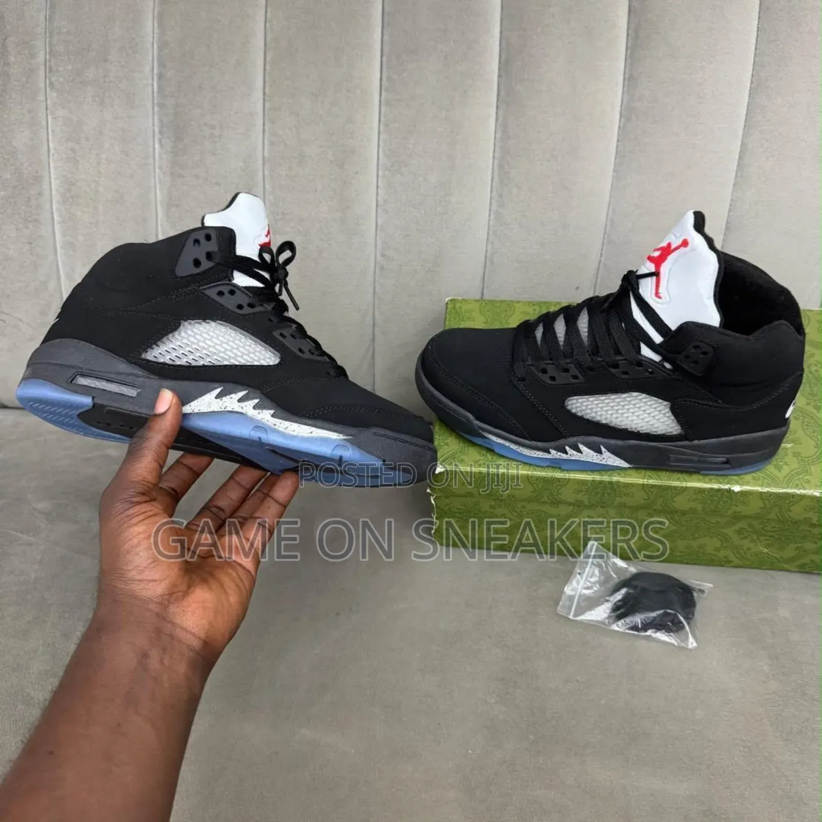 Jordan Air Jordan 5 Retro Sneakers | Black