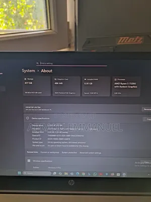 Laptop HP Stream Notebook 8GB AMD Ryzen 5 SSD 512GB
