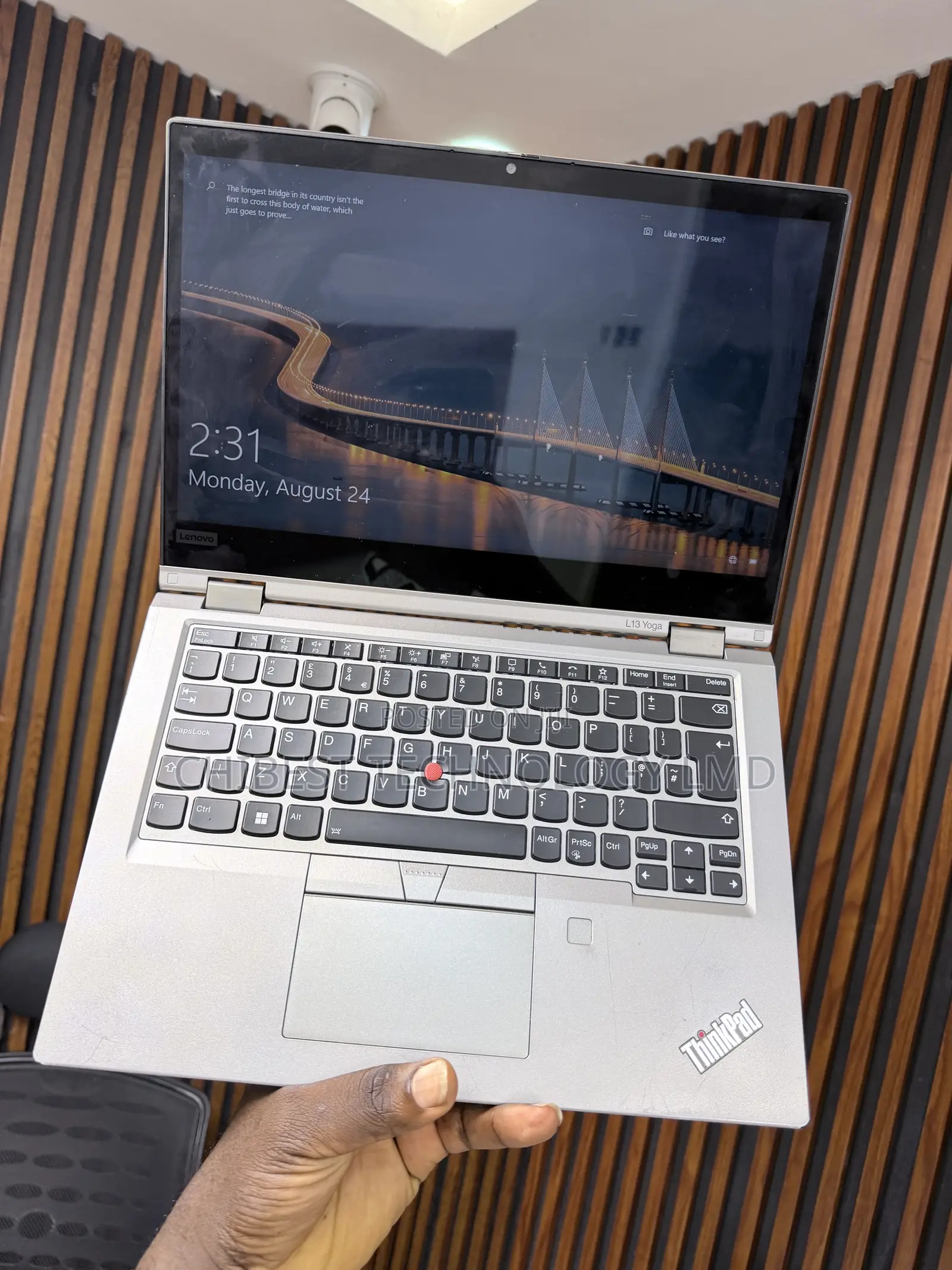 Laptop Lenovo ThinkPad L13 Yoga 8GB Intel Core i5 SSD 256GB
