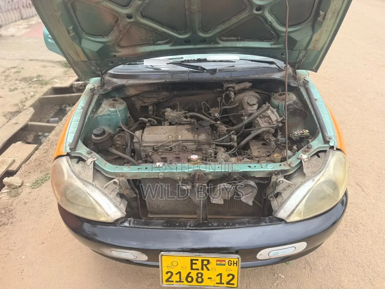 Kia Rio 2003 Green